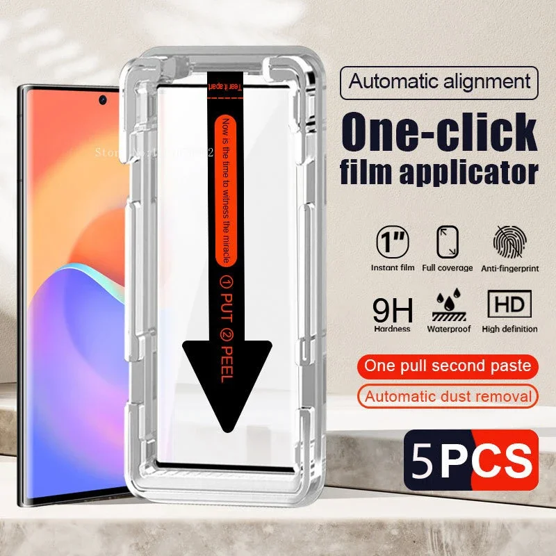 Oppo A78 - 5 stuks gehard glasfolie voor OPPO