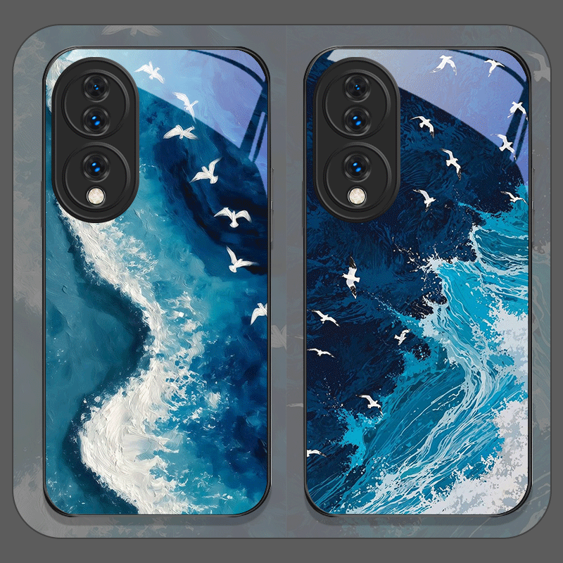 Huawei Nova 12 - Zomerstrand Blauwe Oceaan Golf Geprint Gehard