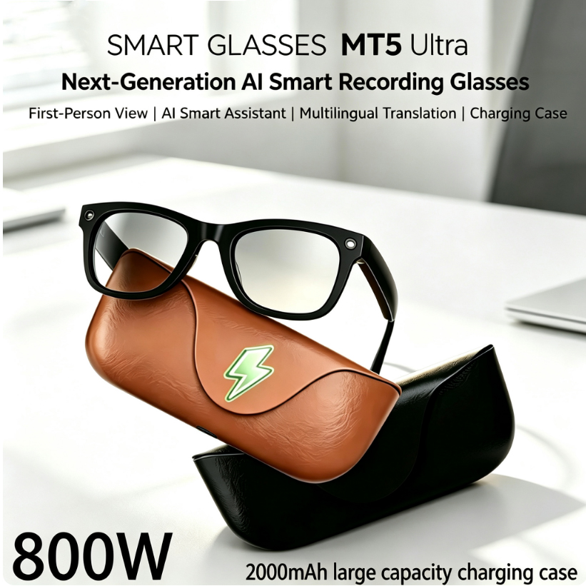 Smart Glasses Lens - 2026 AI slimme bril HD 800W