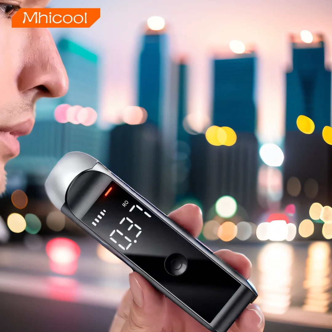 Breath Rate Monitor - Digitale Alcotester nieuwe alcoholmeter adem alcohol