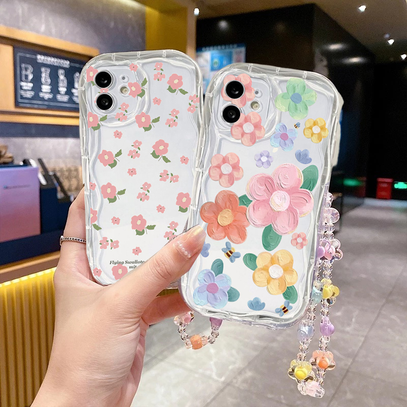 Vivo Y28 - Bloem Armband Case Voor VIVO Y19S