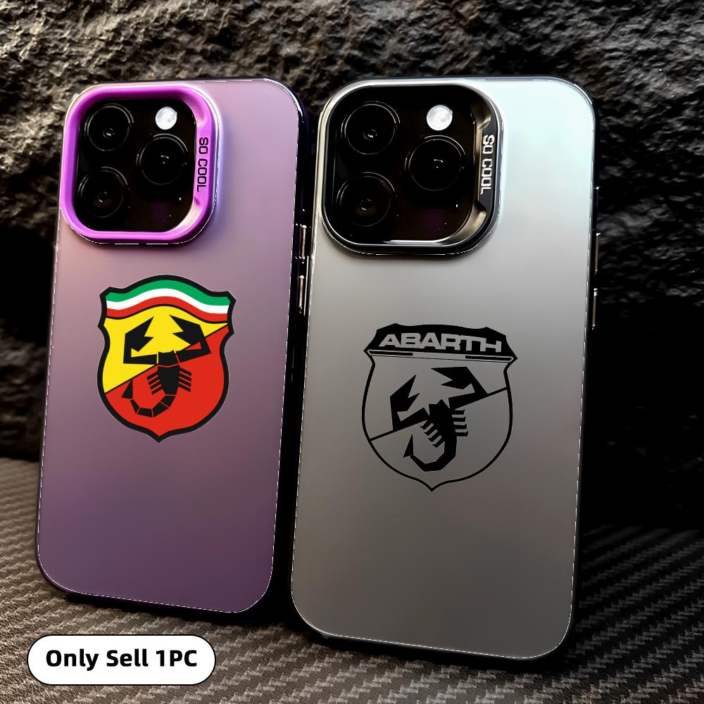 Apple Iphone 15 Pro Max - A-Abarth Scorpion Telefoonhoesje voor iPhone 17
