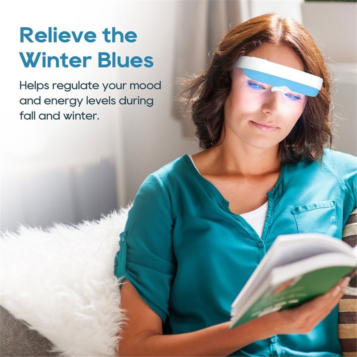 DT75BG Lichttherapiebril Draag - Light Therapy Glasses recensie en prijs