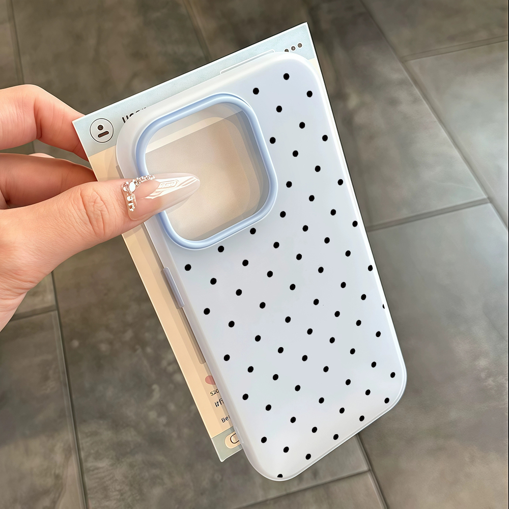 Minimalistische Polka Dot Stof - Samsung Galaxy S25 recensie en prijs