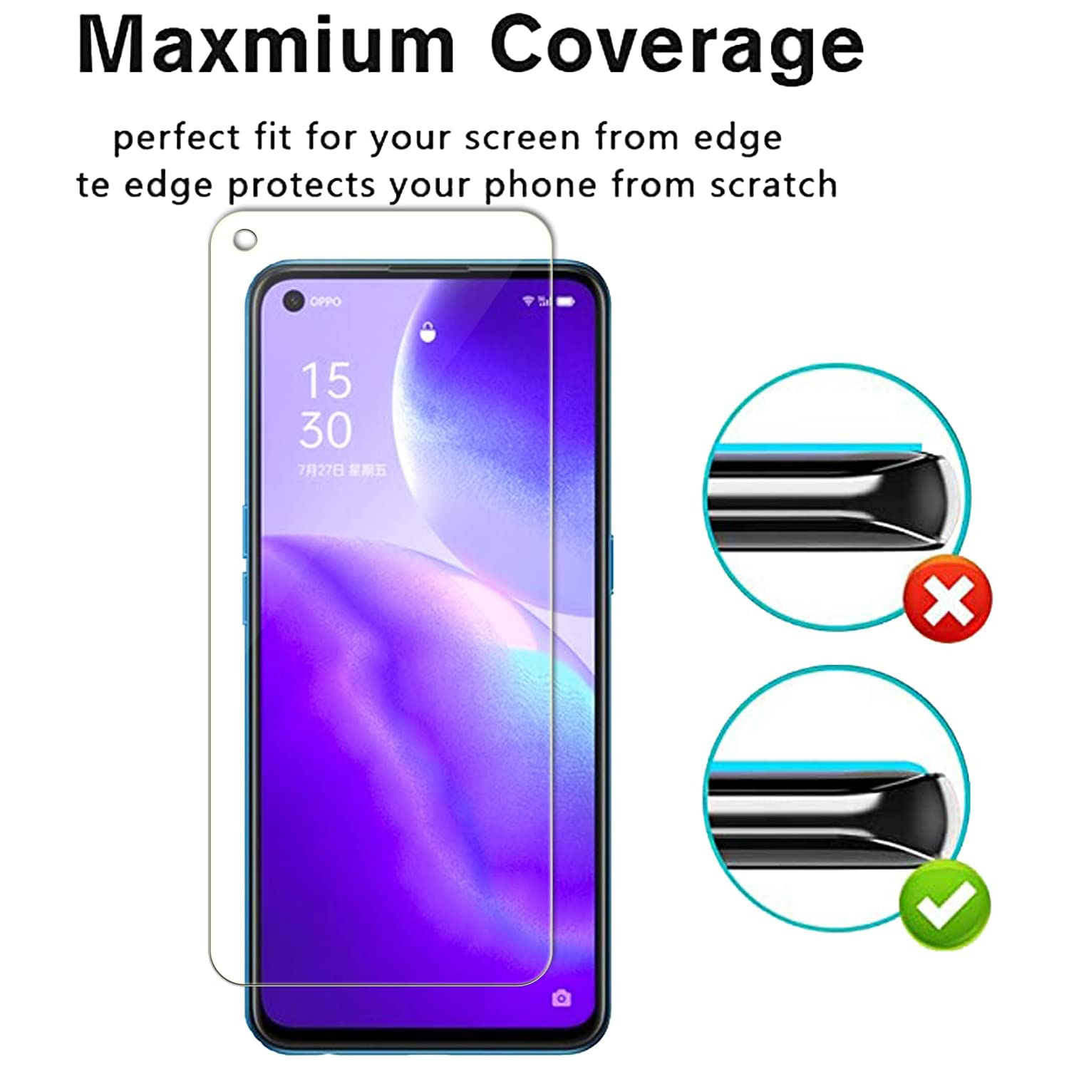 Voor OPPO A78 4G Screenprotect - Oppo A78 recensie en prijs