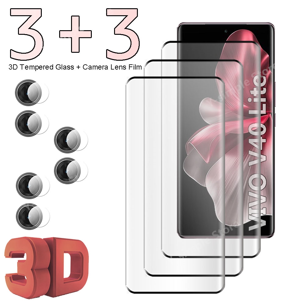 3+3 Gebogen Gehard Glas voor V - Vivo V40 recensie en prijs