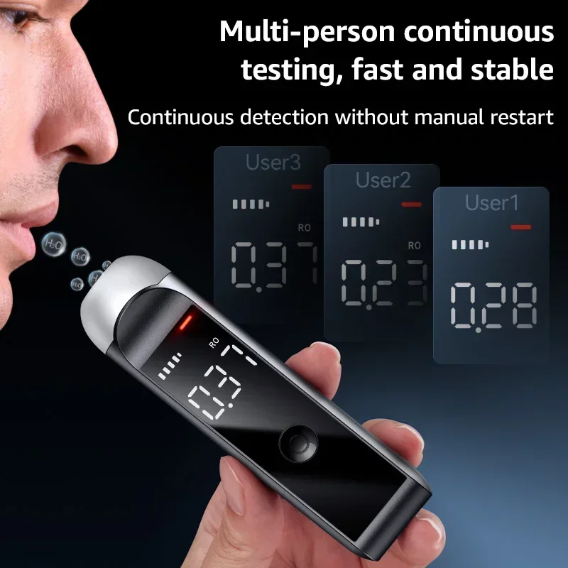 Digitale Alcotester nieuwe alc - Breath Rate Monitor recensie en prijs