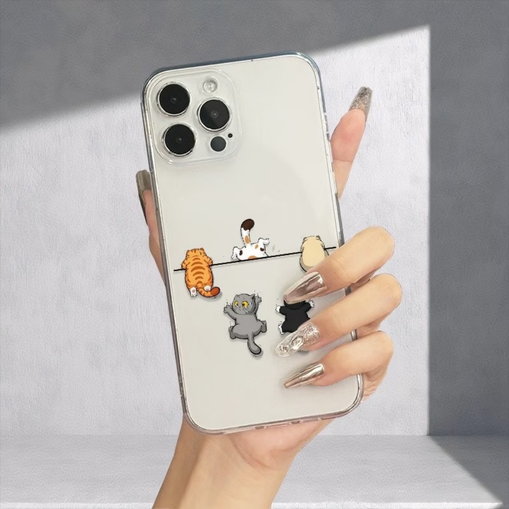 Vijf schattige kattenprint tel - Apple Iphone 15 Pro Max recensie en prijs