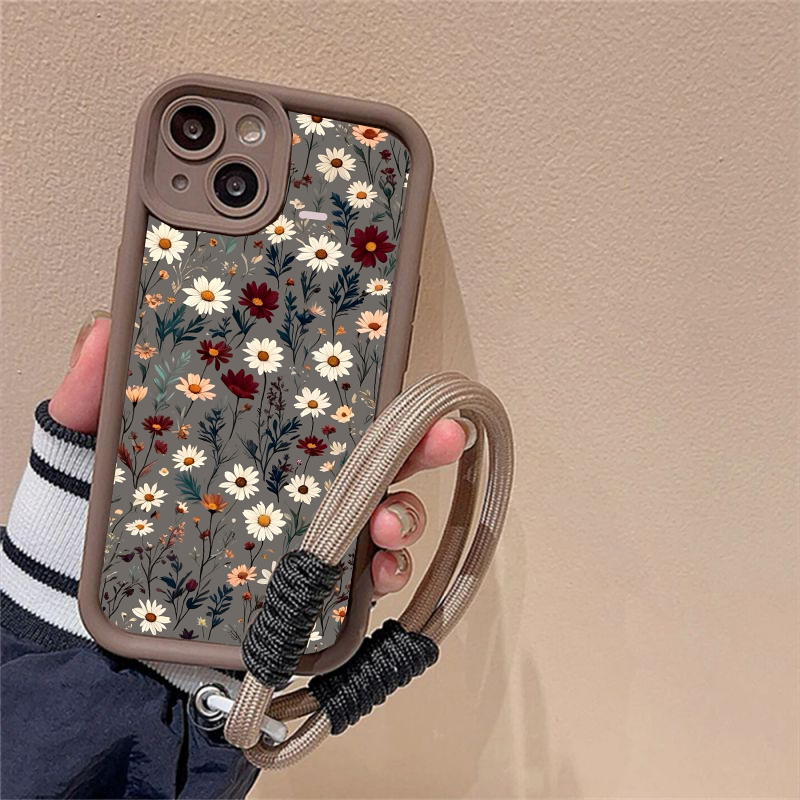 Bloem Keten Lanyard Case Voor  - Vivo Y28 recensie en prijs