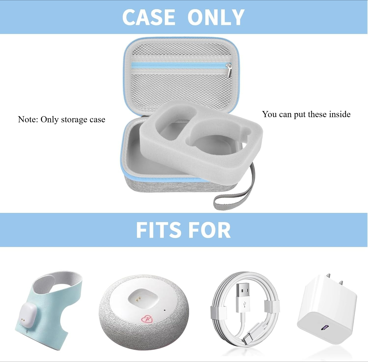 Case Compatibel met Eufy Baby  - Breath Rate Monitor recensie en prijs