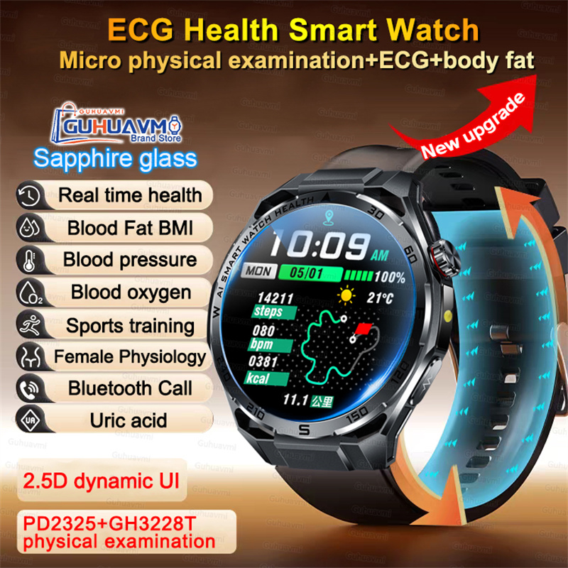 Nieuwe bloeddruk-, urinezuur-, - Fatigue Band Monitor recensie en prijs