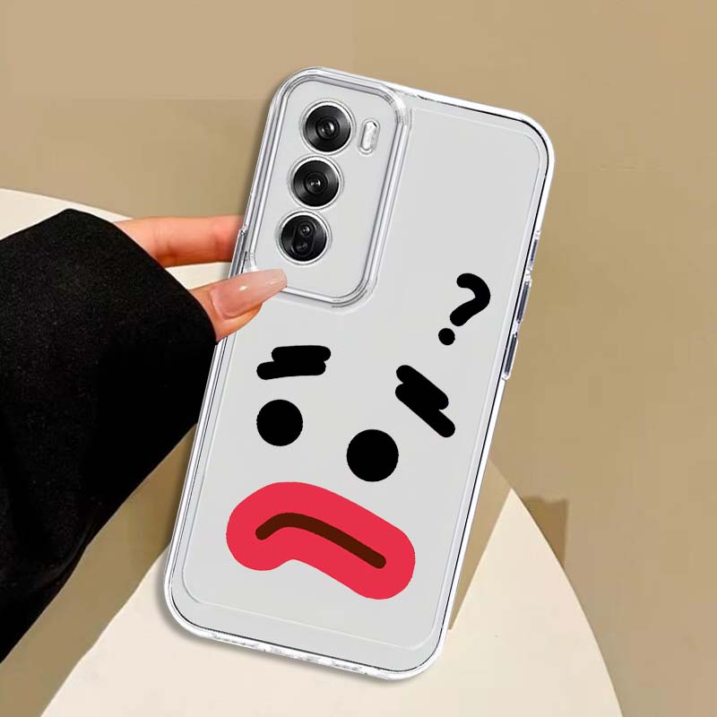 Cartoon schattig emoji patroon - Oppo A78 recensie en prijs