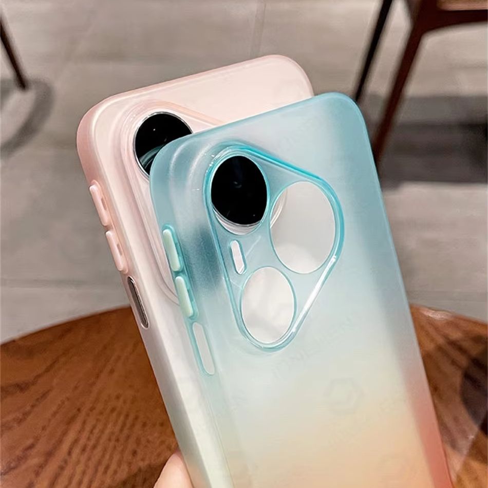 Simpele matte TPU gradientkleu - Huawei Pura 70 recensie en prijs